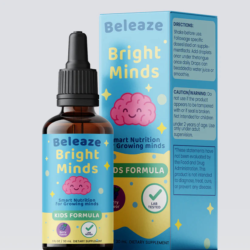 Beleaze™ Speech Support Speech Support + Gut Cleanser + Folate